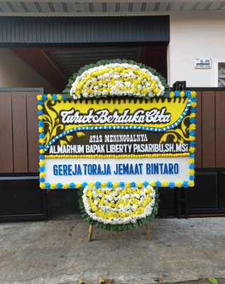 Papan Bunga Duka di Citepok